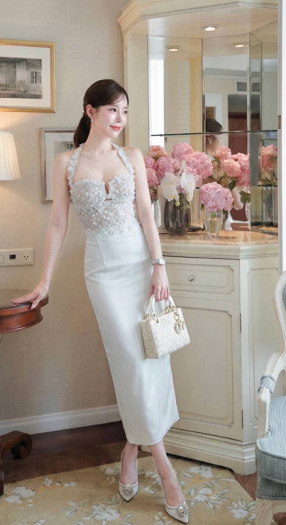 Pearl Blossom Dress