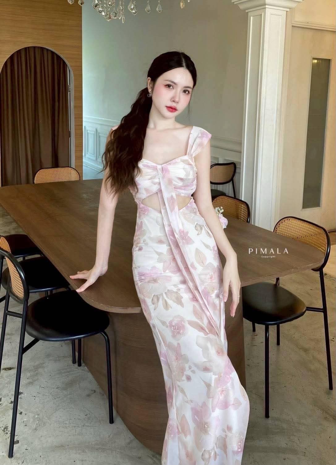 เดรสพิงค์บลอสซั่ม